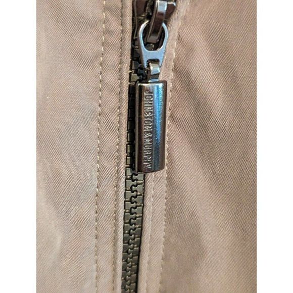 Johnson & Murphy Men's XXL Golf Windbreaker Jacket Classic Khaki Tan - Picture 7 of 12